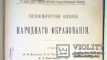 1899  Экономическая оценка народного образования, фото №3