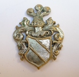 Значок рыцарский герб., фото 1