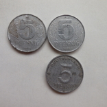 Лот Монеты ГДР, фото №4