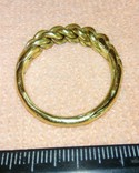 Реплика-Витой перстень времён Киевской Руси 10-12 век, фото №4