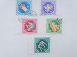 Набір з 5 марок Монголія, фото №2