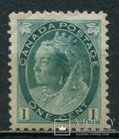 Канада 1898 Королева Виктория - номинал в нижних углах 1С, фото №2