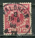 1889 Германия стандарт 10 pfg, фото №2