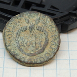 Монета Каракалла (?), г. Кесария Приморская. Провинциальная бронза, фото №9