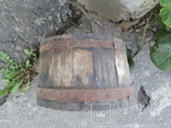 Оригинальный дубовый боченок для дегтя с чумацкого воза, фото №6