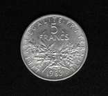 5 франков Франция 1963 год, фото 1