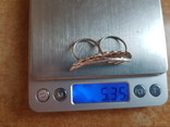 Современное кольцо на два пальца. Серебро 925 проба. Размер 16.5 и 17.5, фото №10