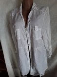 Рубашка белая  разм  ХЛ, фото №4