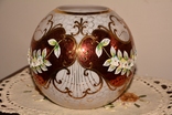Антикварная  ваза Богемия , Чехословакия, фото №4