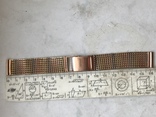 Браслет на часы золото Ереван трёхцветный СССР 583 проба, фото №10