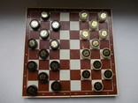 Магнитные шашки СССР. Парусник., фото №5