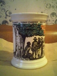 Кружка, Памятная керамика 1834 - 1984 Мученики Толпддлей, фото №4