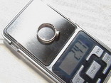 Кольцо. Серебро 925 пробы, клеймо ''звезда''. Вес изделия 2,47 грамм.​, фото №5