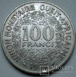 Западная Африка, 100 франков 1977, фото №3