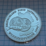 Соединение денежных систем Германии, серебро 999 пробы., фото №3