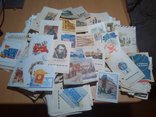 1000 шт вырезок с конвертов СССР разных годов, фото №2