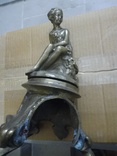 Бронзовый подчасник для каминников «Богиня охоты Диана», фото №5