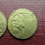 2 доллара 50 центов 1926 г. Индеец США (копия), фото №2