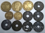 Французские монеты довоенного периода (12 шт)., фото №3