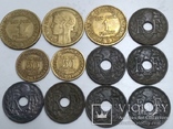 Французские монеты довоенного периода (12 шт)., фото №4