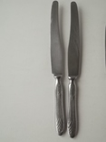 Ножи столовые 5 штук  1961  и 1962 гг, фото №3