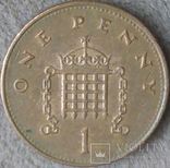 Великобритания 1 пенни 1997, фото №3