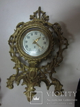  Каминные часы Виктория, ХIХ век. бронза, Франция, фото №12
