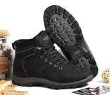 Спортивные ботинки Черные Иск Нубук 43 размер 27.5 см стелька, фото №8
