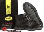 Ботинки Kangfu Черные  Нат. Кожа + Нат мех 40 размер 26 см стелька, фото №10