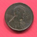США 1 цент 1917 Пшеничный, фото №2