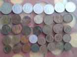 Лот монет иностранщины 37 штук, фото №2