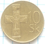 10 крон, Словакия, 2003г., фото №2