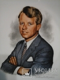 166. Портрет на фарфоре "Джон Кеннеди" (1917-1963), Германия, фото №3