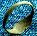Перстень псевдо эпиграфический восточный, Патина, внутр. диам.19мм, Лот 3746, фото №4