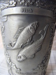 Коллекционный Стакан из серии "Знаки Зодиака" "Fisch" Клеймо., фото №3