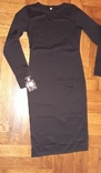 Stylowa czarna sukienka bodycon, numer zdjęcia 5