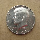 Полдоллара 1967, фото №2