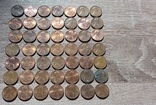 1 цент "Мемориал Линкольна" погодовка 49 шт. все разные, фото №2