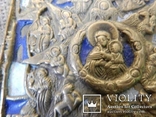 Икона Неопалимая Купина в емалях, фото №7