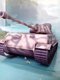 VK 42.05 Aust. B. World Of Tanks. Бумажная модель., фото №8