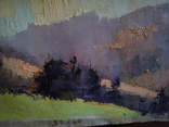 Картина маслом, пейзаж "Утро в Карпатах", фото №2