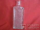 Бутылка - флакон - тяжёлое стекло ,300 мл., фото №3