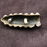 &quot;Ременное окончание&quot; серебро в позолоте КР 11 век., фото 6