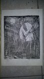 Косовиця сіна Гебус - Баранецька 1947 дереворит, фото №2