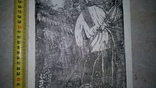 Косовиця сіна Гебус - Баранецька 1947 дереворит, фото №7