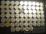 10 центів США (порічниця з 1965р), 65шт, всі різні, фото №3