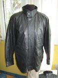 Утеплённая кожаная мужская куртка ECHT LEDER. Лот 257, фото №3
