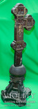 Деревянный резной крест, высота 55 см, 1926 год, фото №8