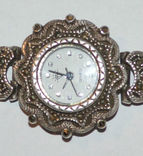 Часы женские наручные серебро, фото №3