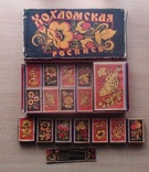 Коллекция спичечных коробков Хохломская роспись, см. описание, фото №2
